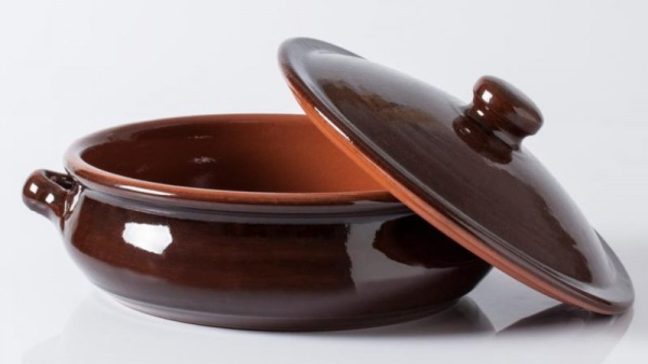 Pentola di Terracotta per Cucinare Casseruola in Ceramica con